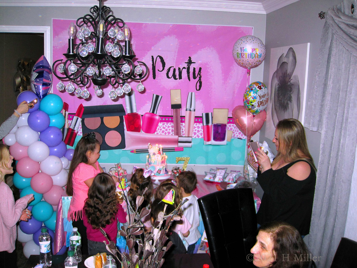 Gabriella's 7th Spa Birthday Party For Girls 