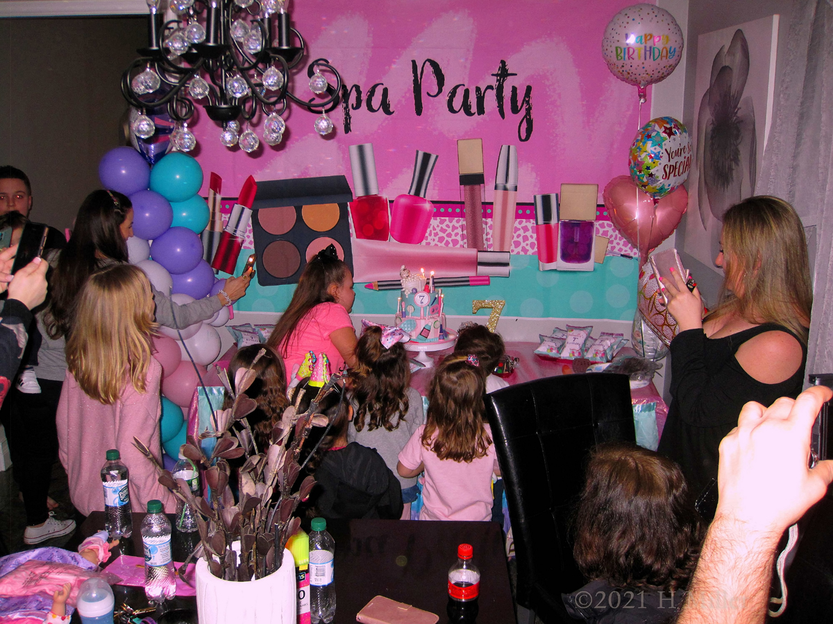 Gabriella's 7th Spa Birthday Party For Girls 