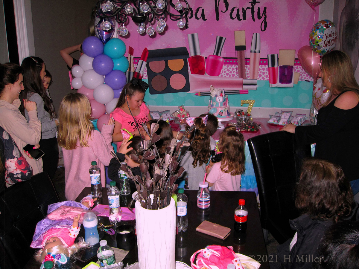 Gabriella's 7th Spa Birthday Party For Girls 