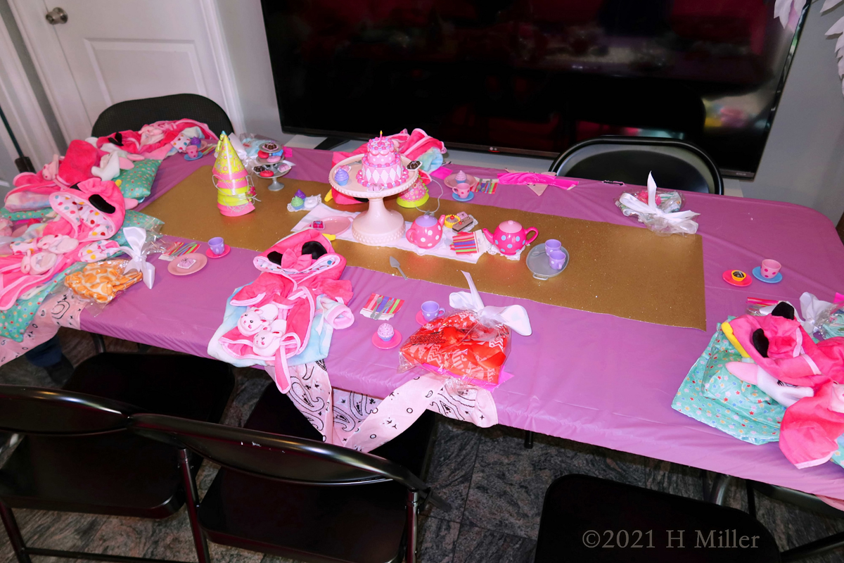 Gabriella's 7th Spa Birthday Party For Girls 