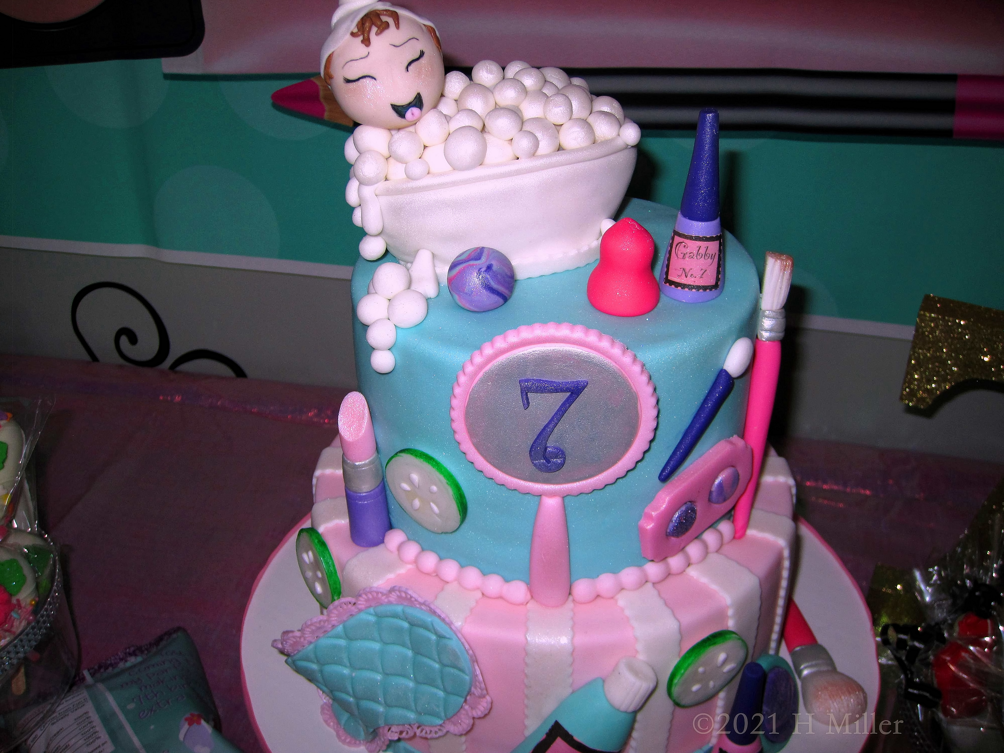 Gabriella's 7th Spa Birthday Party For Girls 