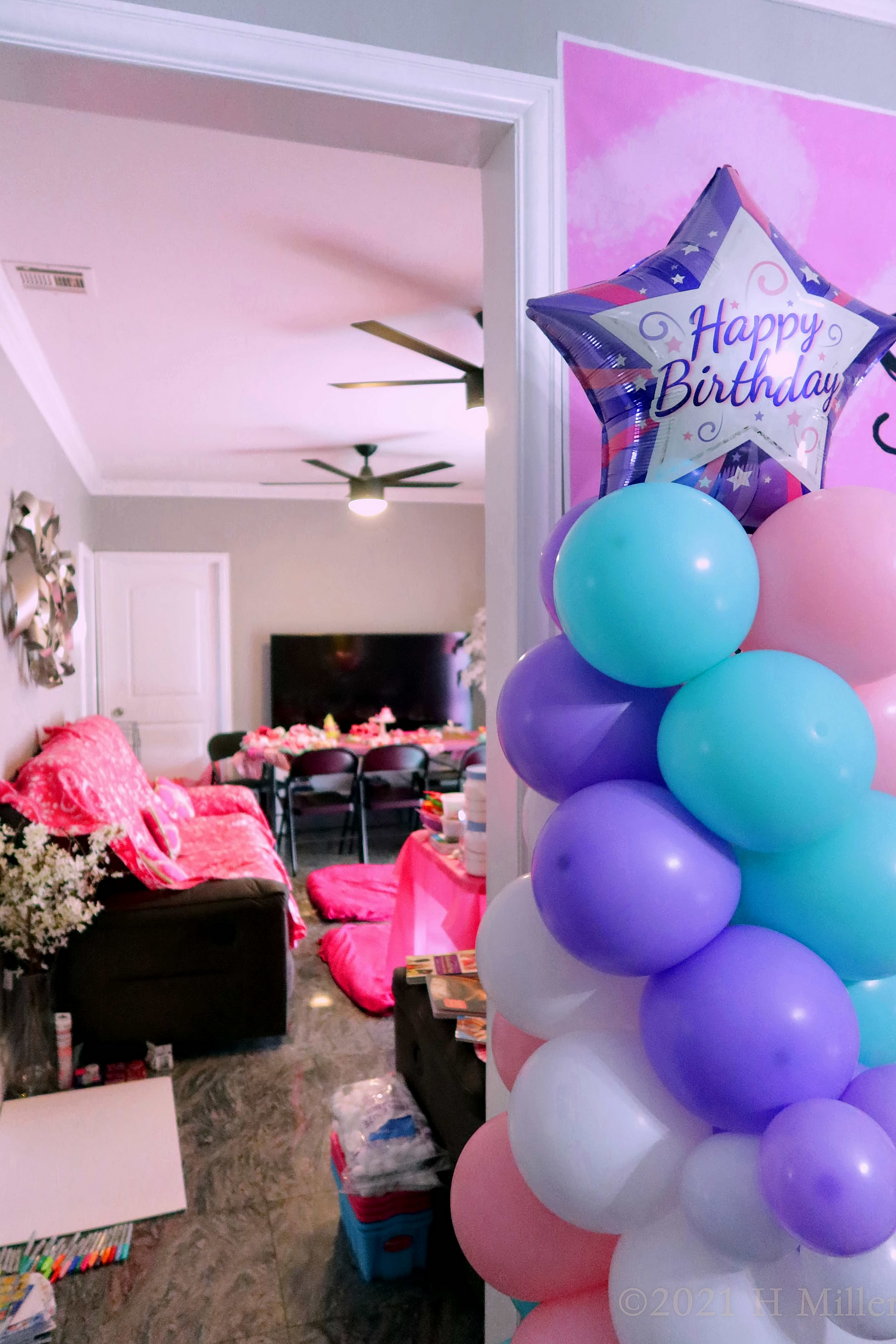 Gabriella's 7th Spa Birthday Party For Girls 