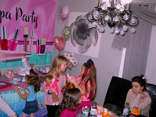 Gabriella's 7th Spa Birthday Party For Girls 