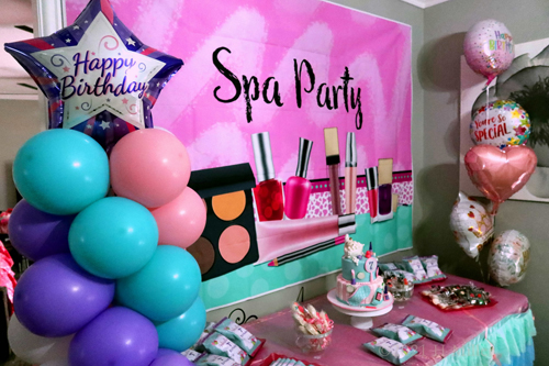 Gabriella's 7th Spa Birthday Party For Girls