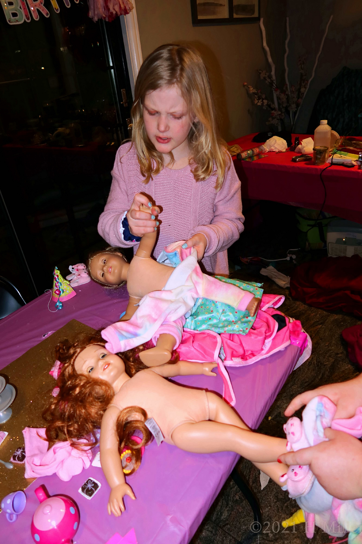 Gabriella's 7th Spa Birthday Party For Girls 4