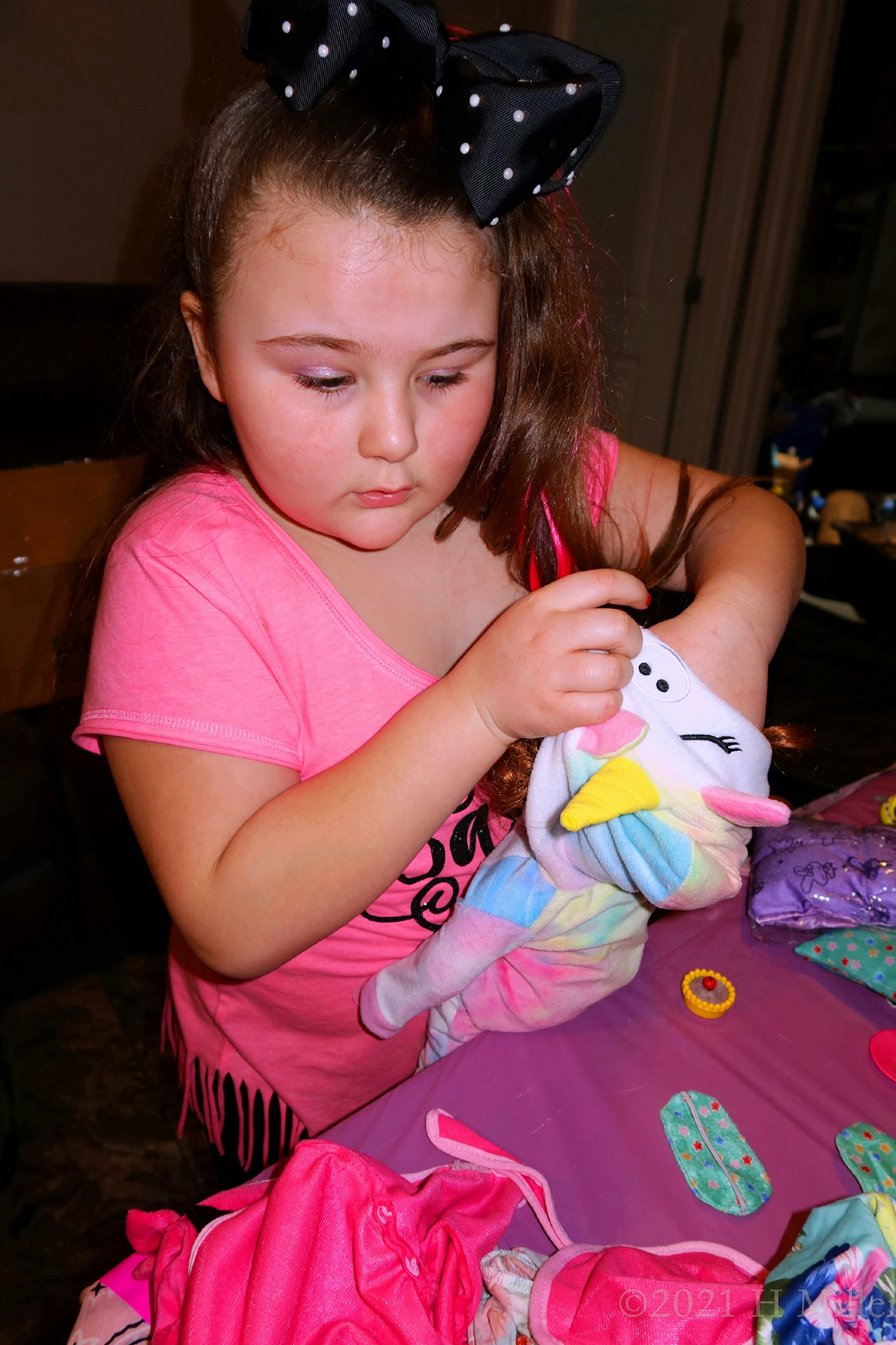 Gabriella's 7th Spa Birthday Party For Girls 4