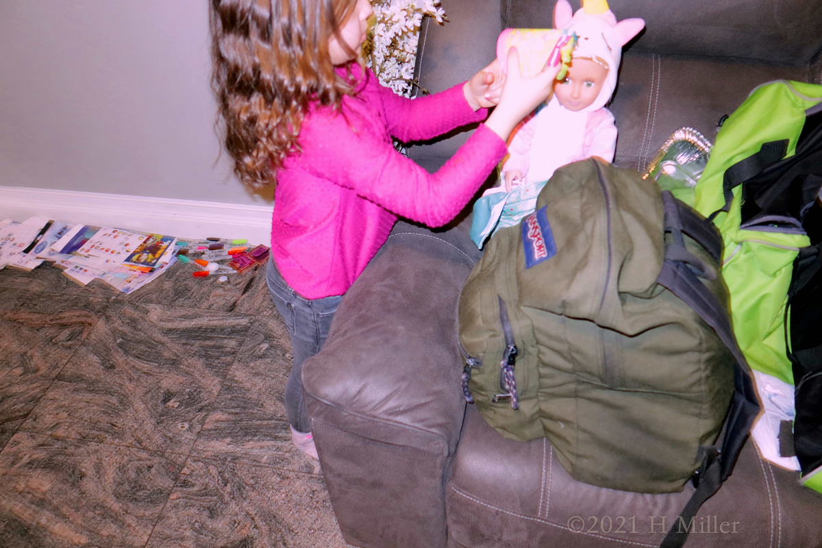 Gabriella's 7th Spa Birthday Party For Girls 4