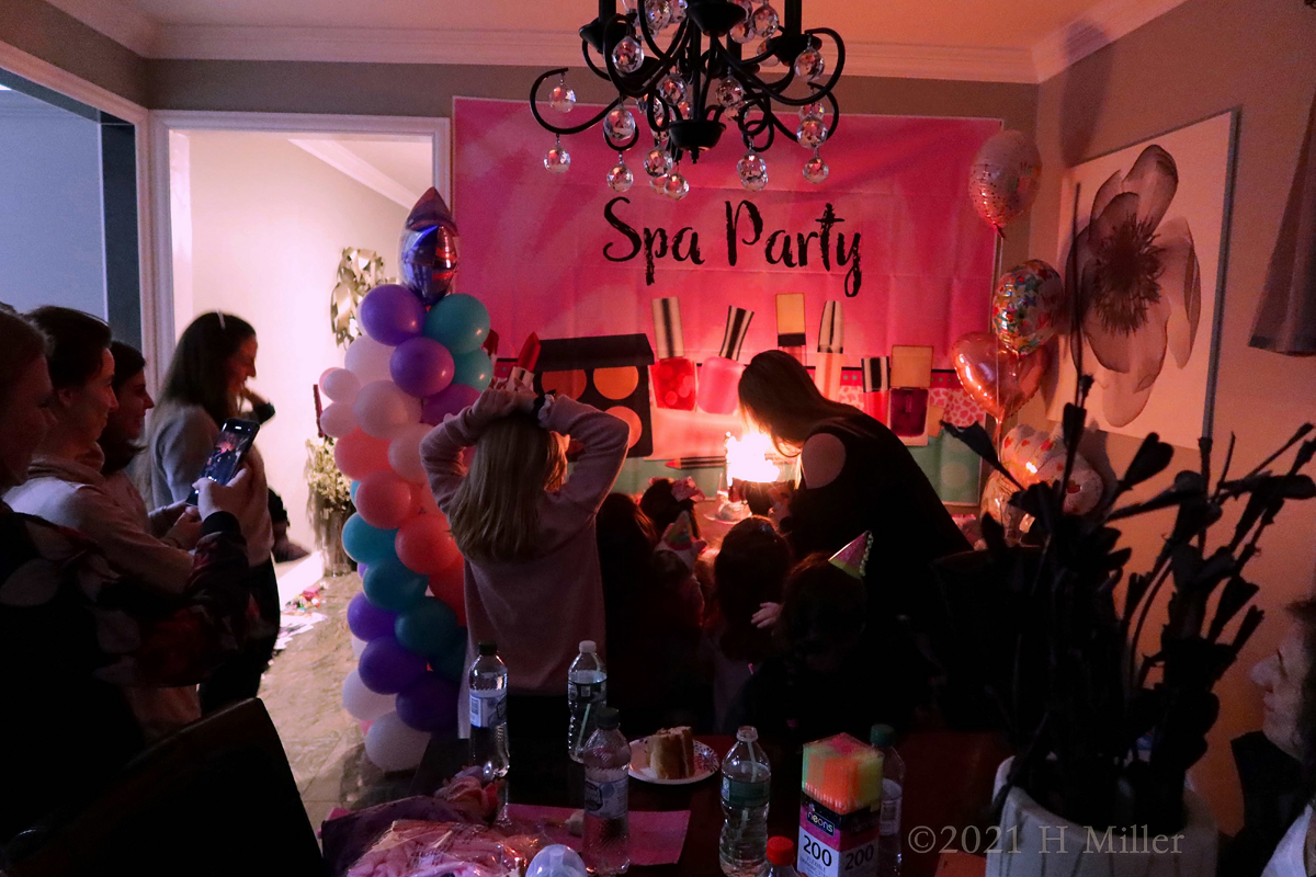 Gabriella's 7th Spa Birthday Party For Girls 4