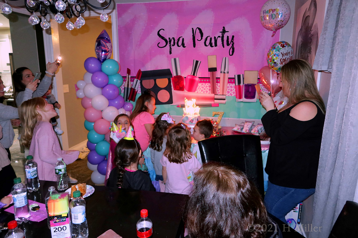 Gabriella's 7th Spa Birthday Party For Girls 4