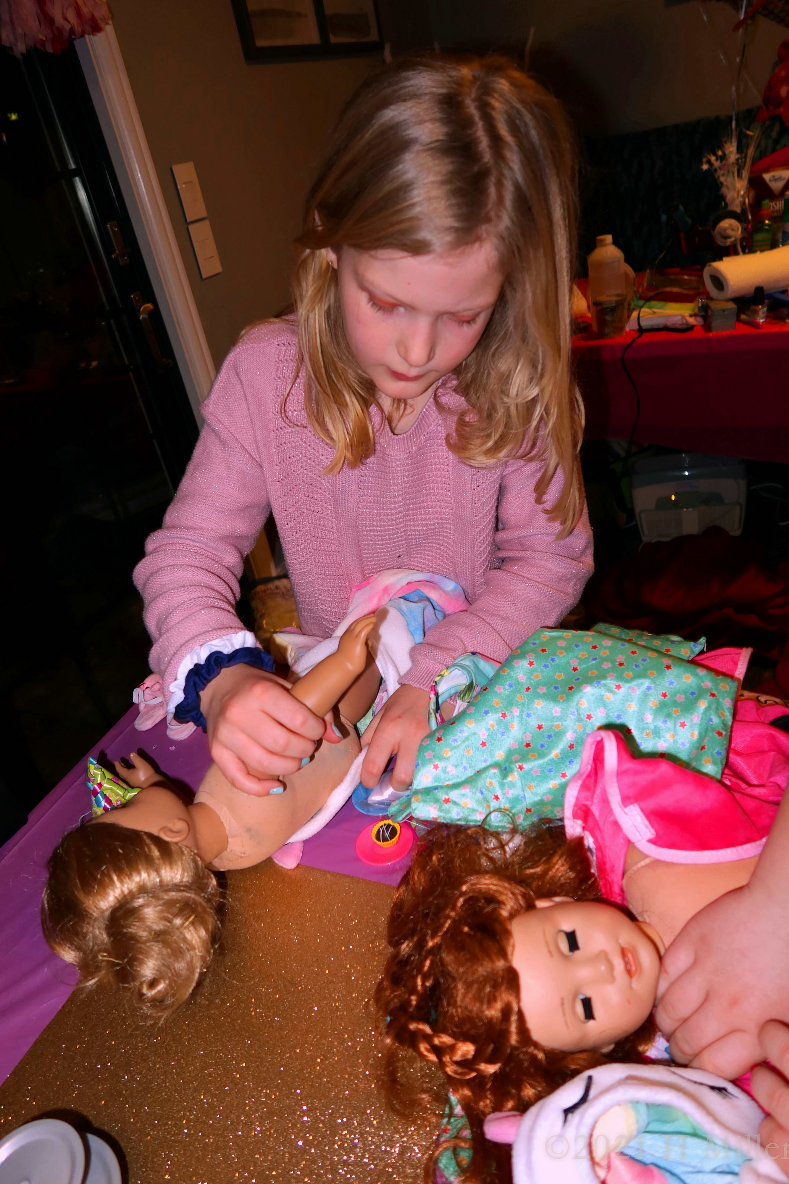 Gabriella's 7th Spa Birthday Party For Girls 4