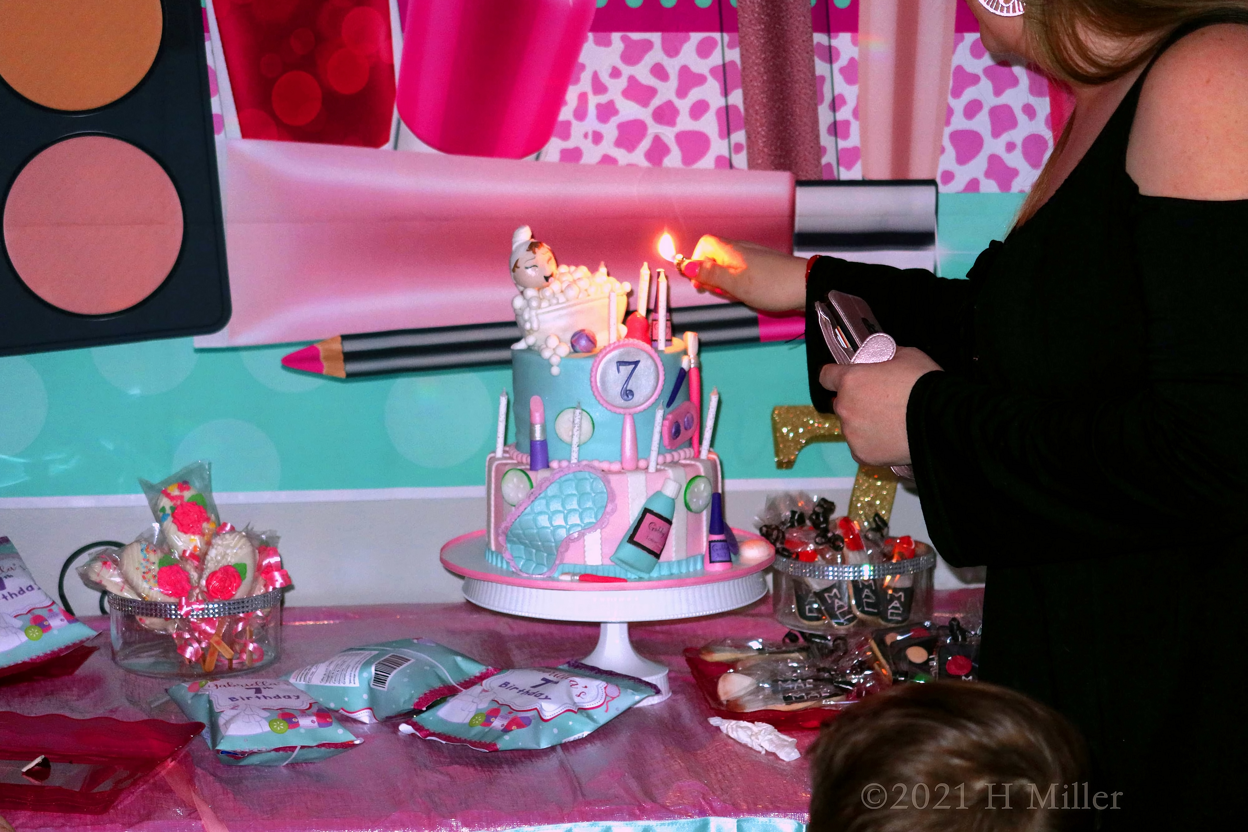Gabriella's 7th Spa Birthday Party For Girls 4