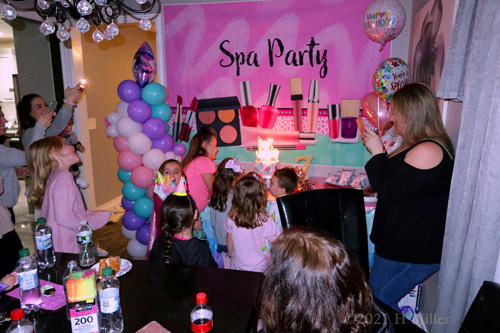 Gabriella's 7th Spa Birthday Party For Girls 4
