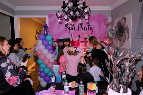 Gabriella's 7th Spa Birthday Party For Girls Gabriella's 7th Spa Birthday Party For Girls
