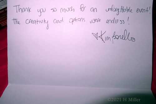 Gabriella's 7th Spa Birthday Party For Girls 