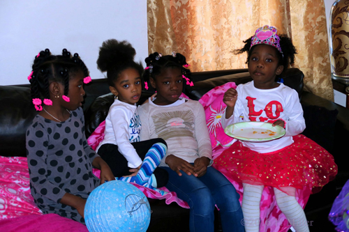 Eating And Hanging Out At The Spa Birthday Party. Eating And Hanging Out At The Spa Birthday Party.