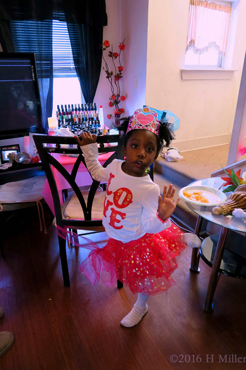 Gabriella At Her Spa Birthday Party! Gabriella At Her Spa Birthday Party!