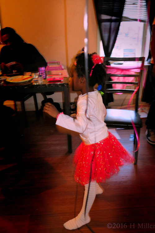 Gabriella Dancing And Having Fun.