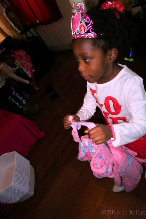 Pink Bunny Spa Robe For The Birthday Girl. Pink Bunny Spa Robe For The Birthday Girl.