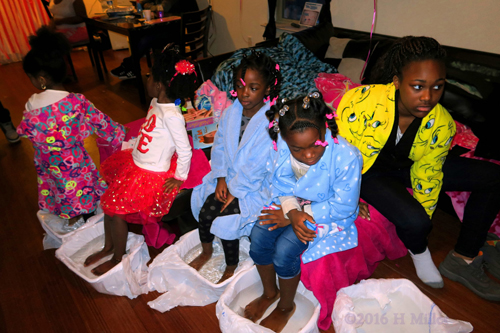 Home Spa Party Foot Soak. Home Spa Party Foot Soak.