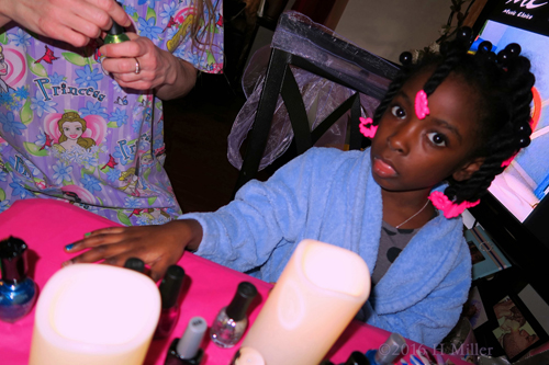 Kids Nail Art In Progress Kids Nail Art In Progress