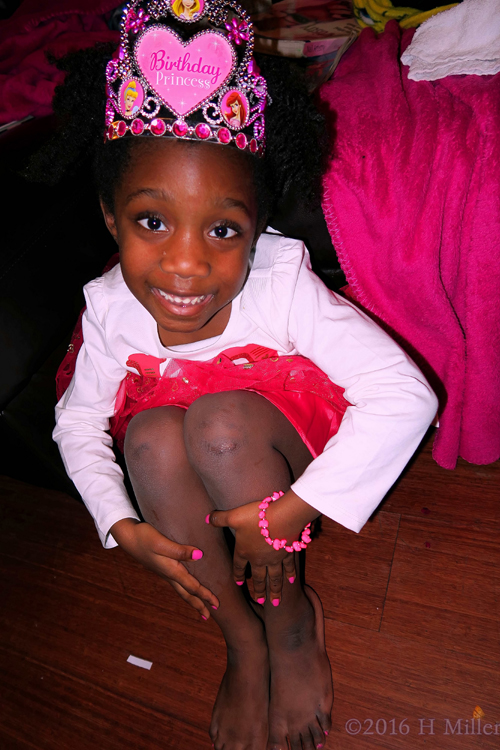 Mini Pedi For The Birthday Girl. Mini Pedi For The Birthday Girl.