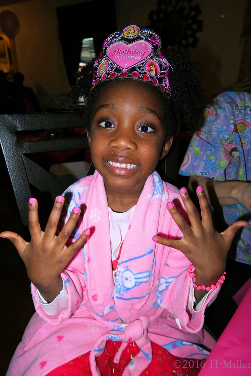 Pink Nails! Yay! Pink Nails! Yay!