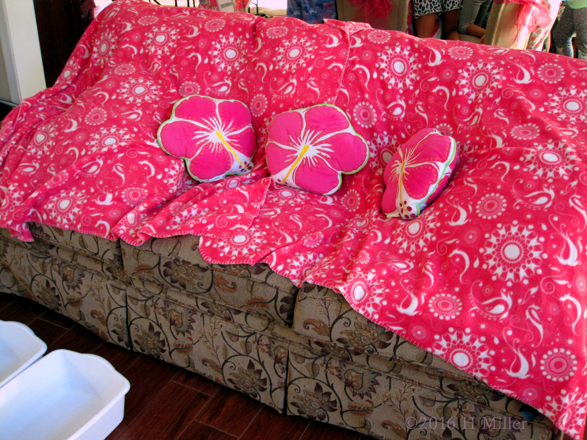 Pretty Spa Blankets Make Her Home A Spa