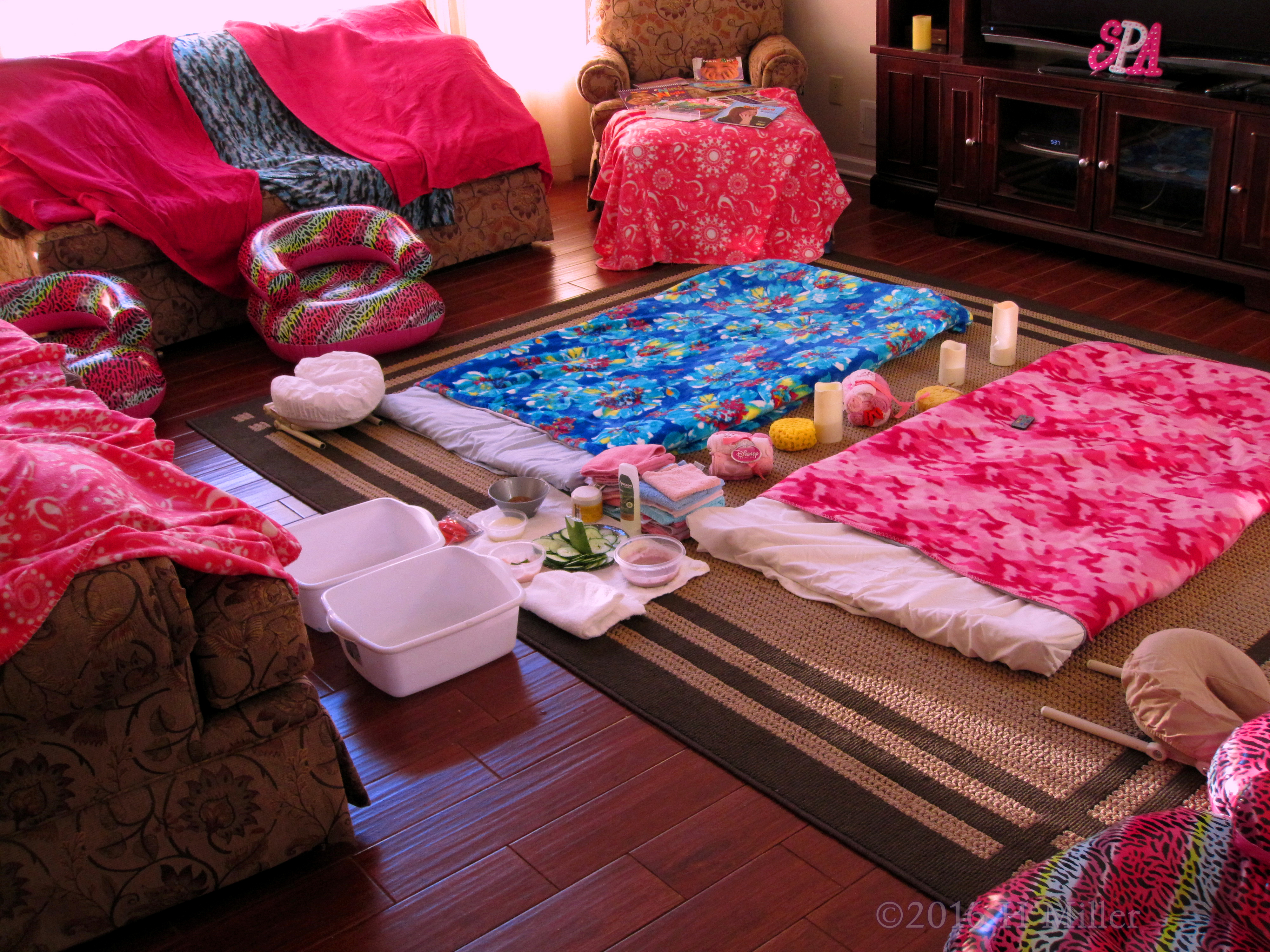 Adorable Kids Spa Facial And Massage Area Adorable Kids Spa Facial And Massage Area