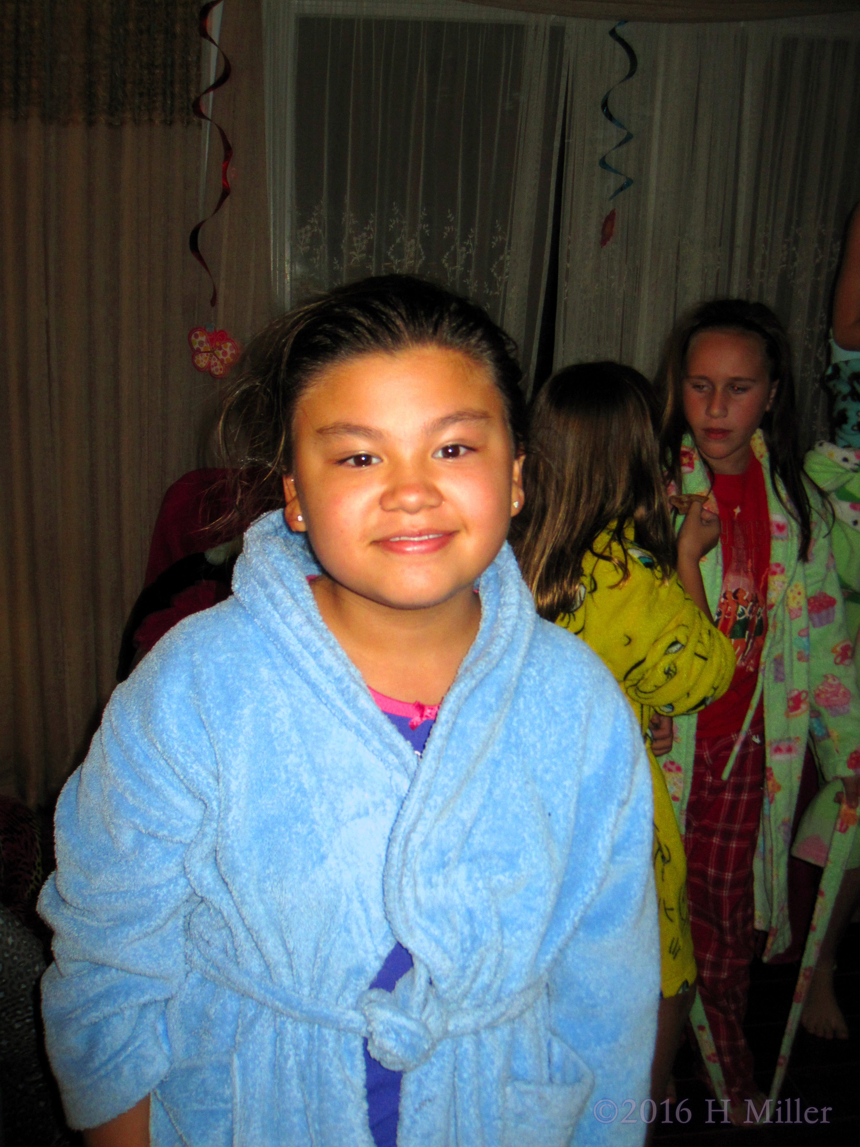 Chilling Out During The Spa Party Chilling Out During The Spa Party