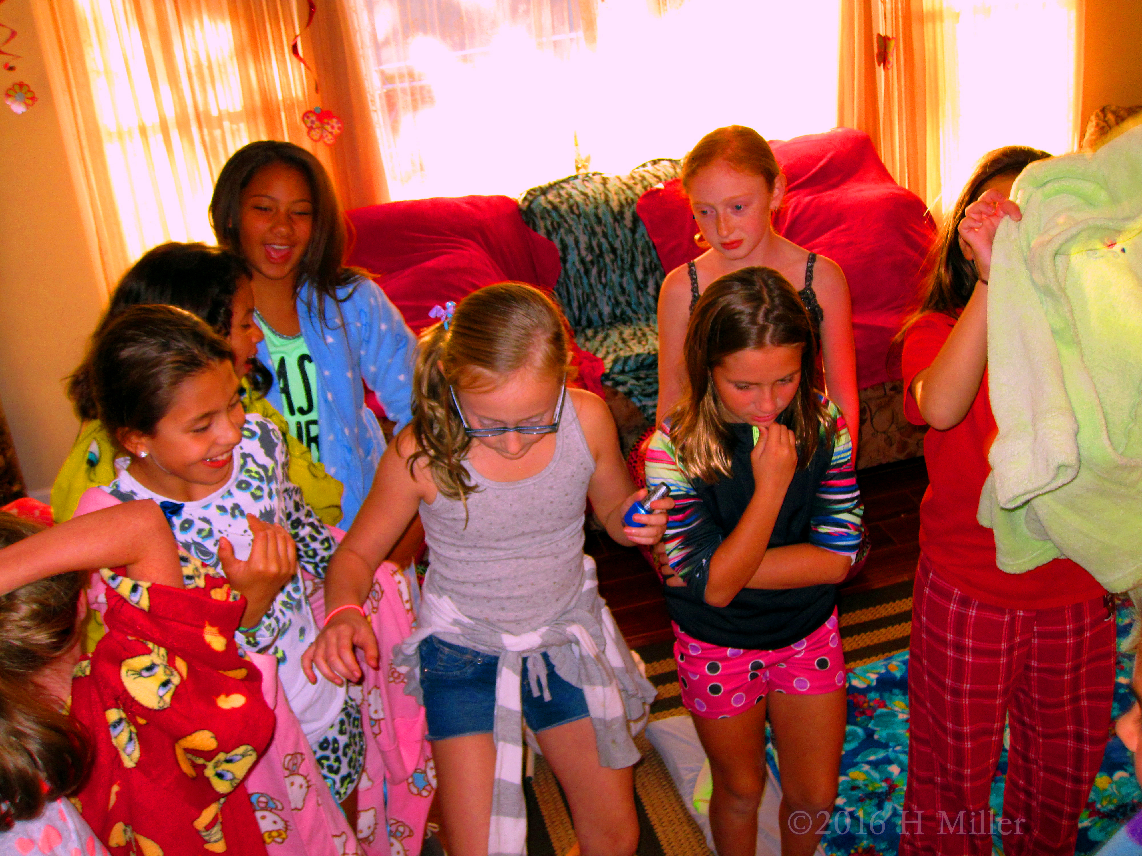 Hanging Out Before The Spa Party Hanging Out Before The Spa Party