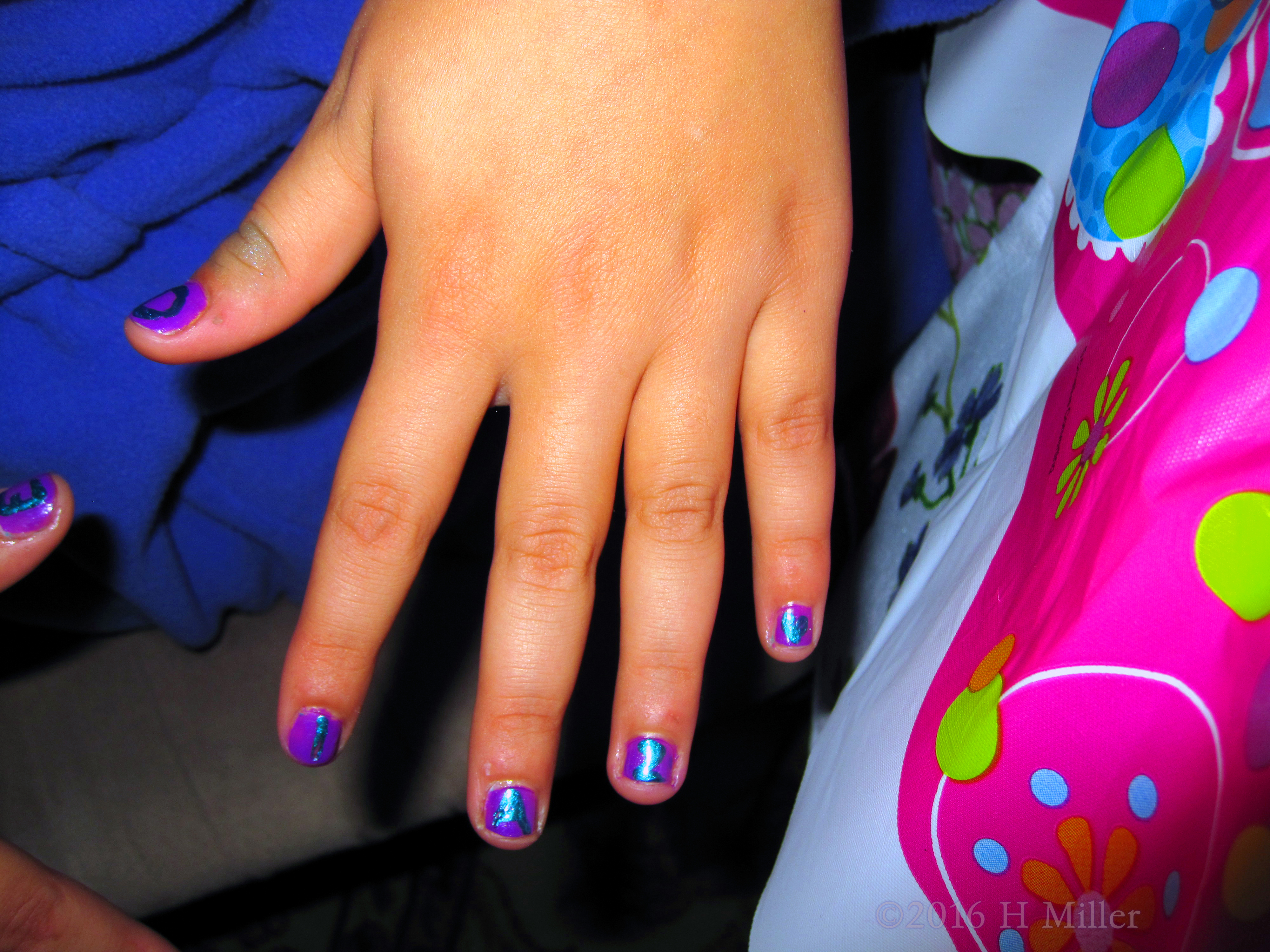 Shiny Purple Mini Mani Shiny Purple Mini Mani