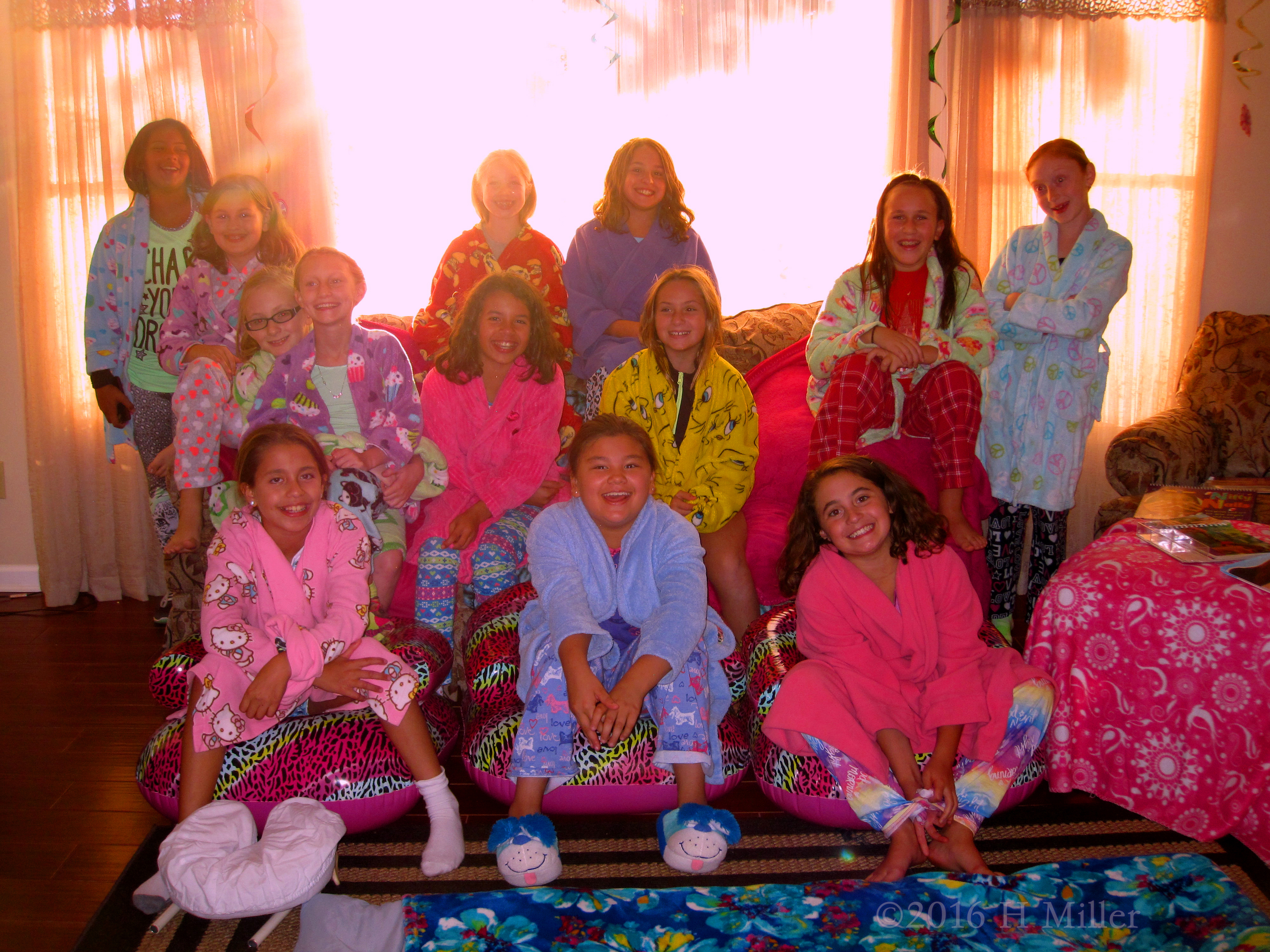 The Girls Are Excited For The Party! The Girls Are Excited For The Party!