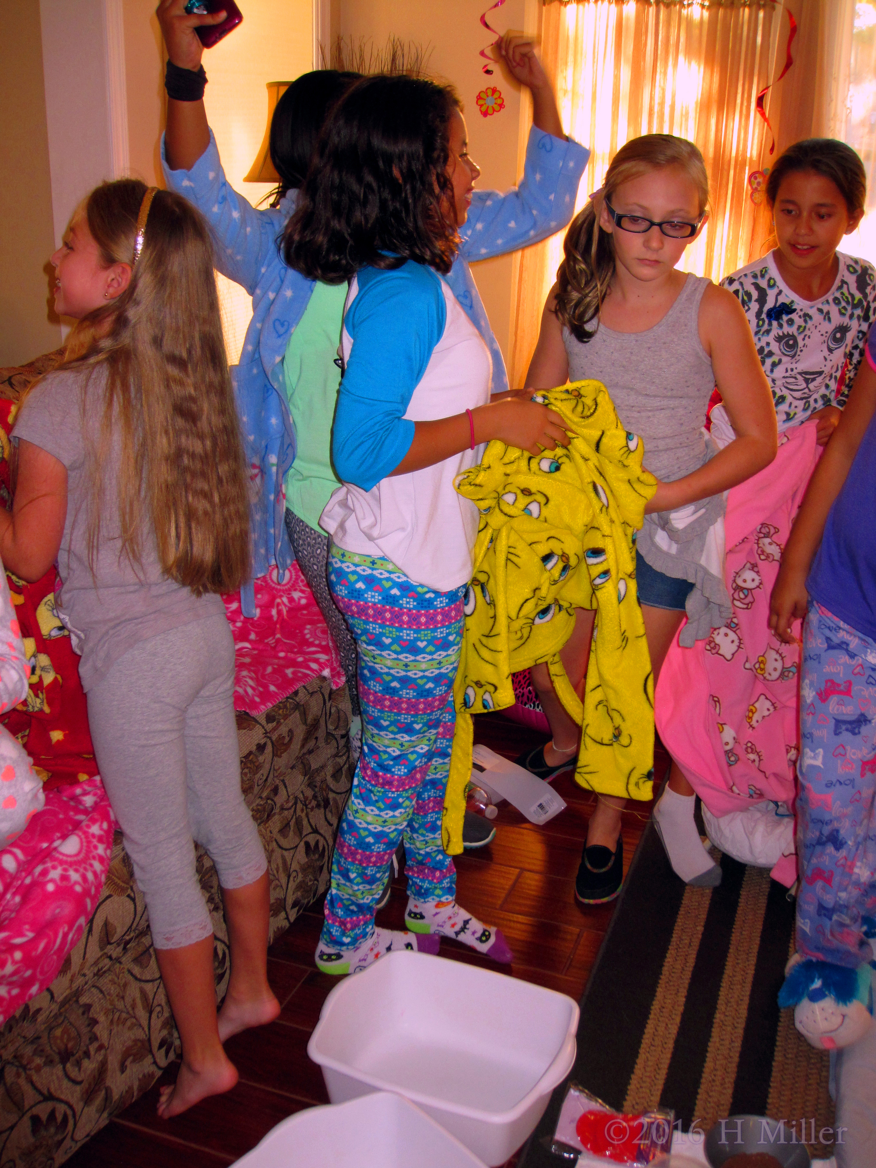 They're Excited For The Spa Party! They're Excited For The Spa Party!