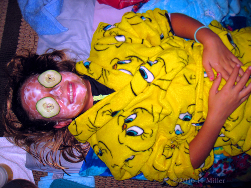 Smiling In A Homemade Vanilla Face Mask Smiling In A Homemade Vanilla Face Mask