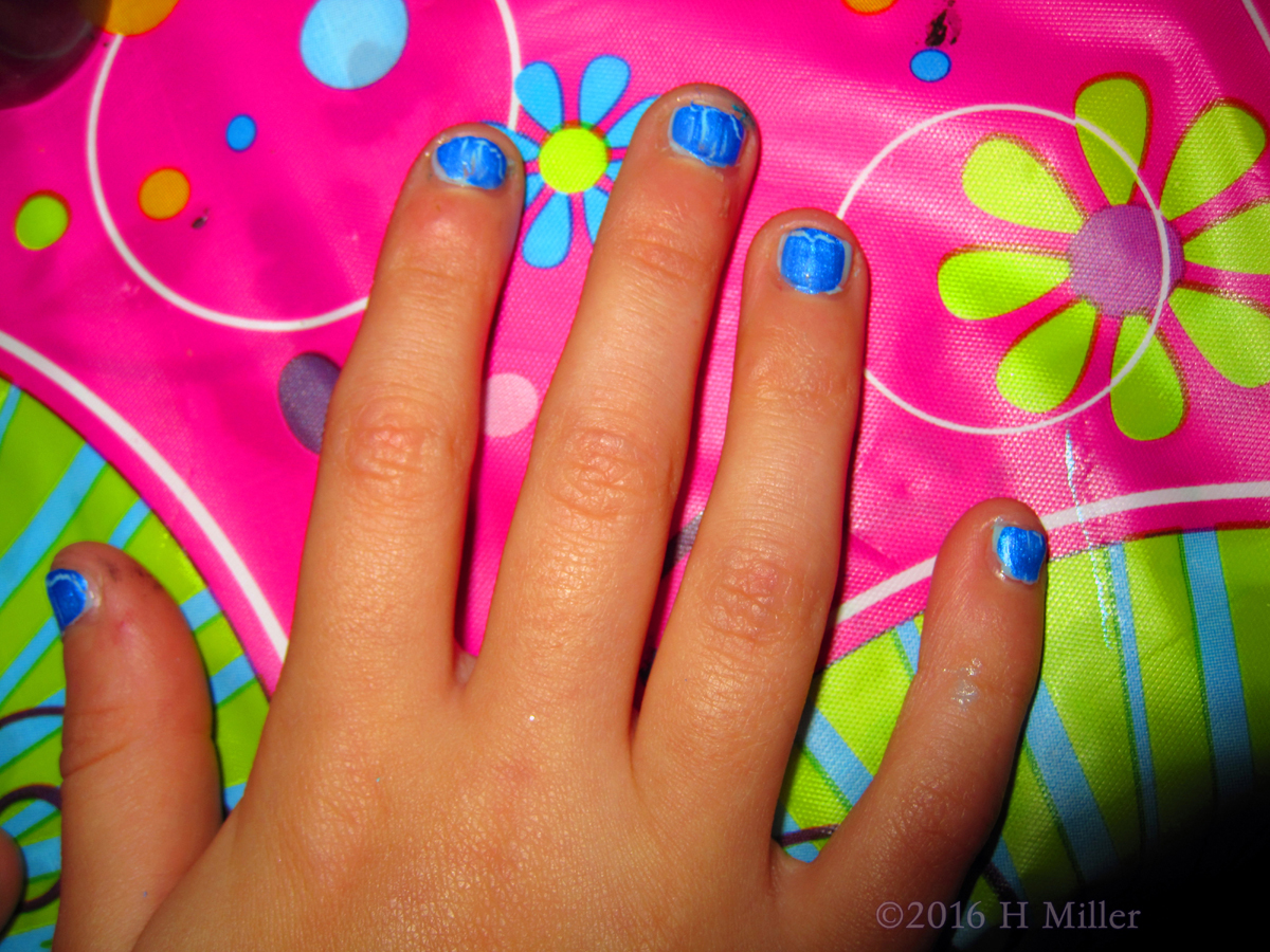 Classic Blue Mini Manicure 