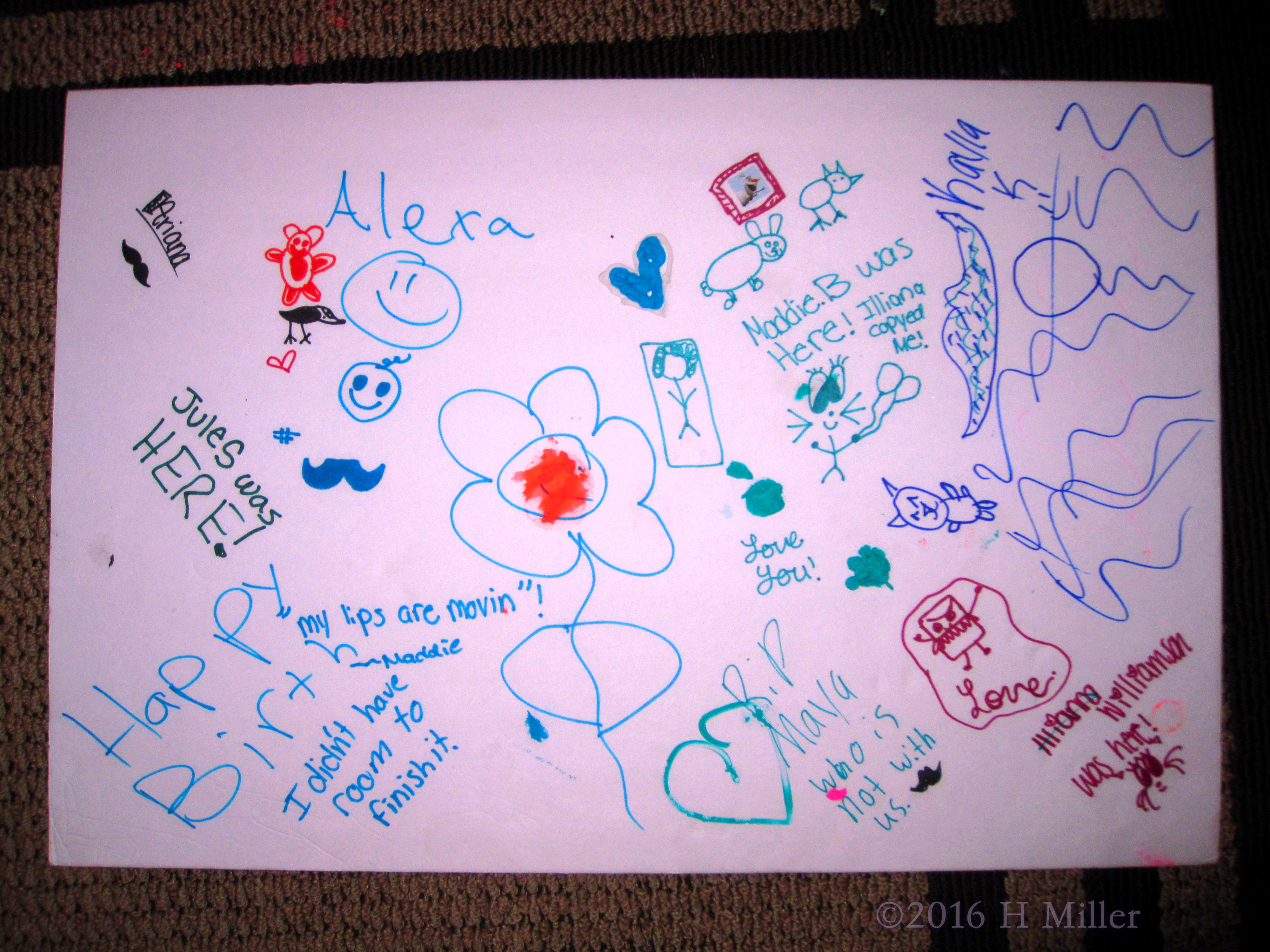 Another Pic Of The Awesome Spa Birthday Card! Another Pic Of The Awesome Spa Birthday Card!