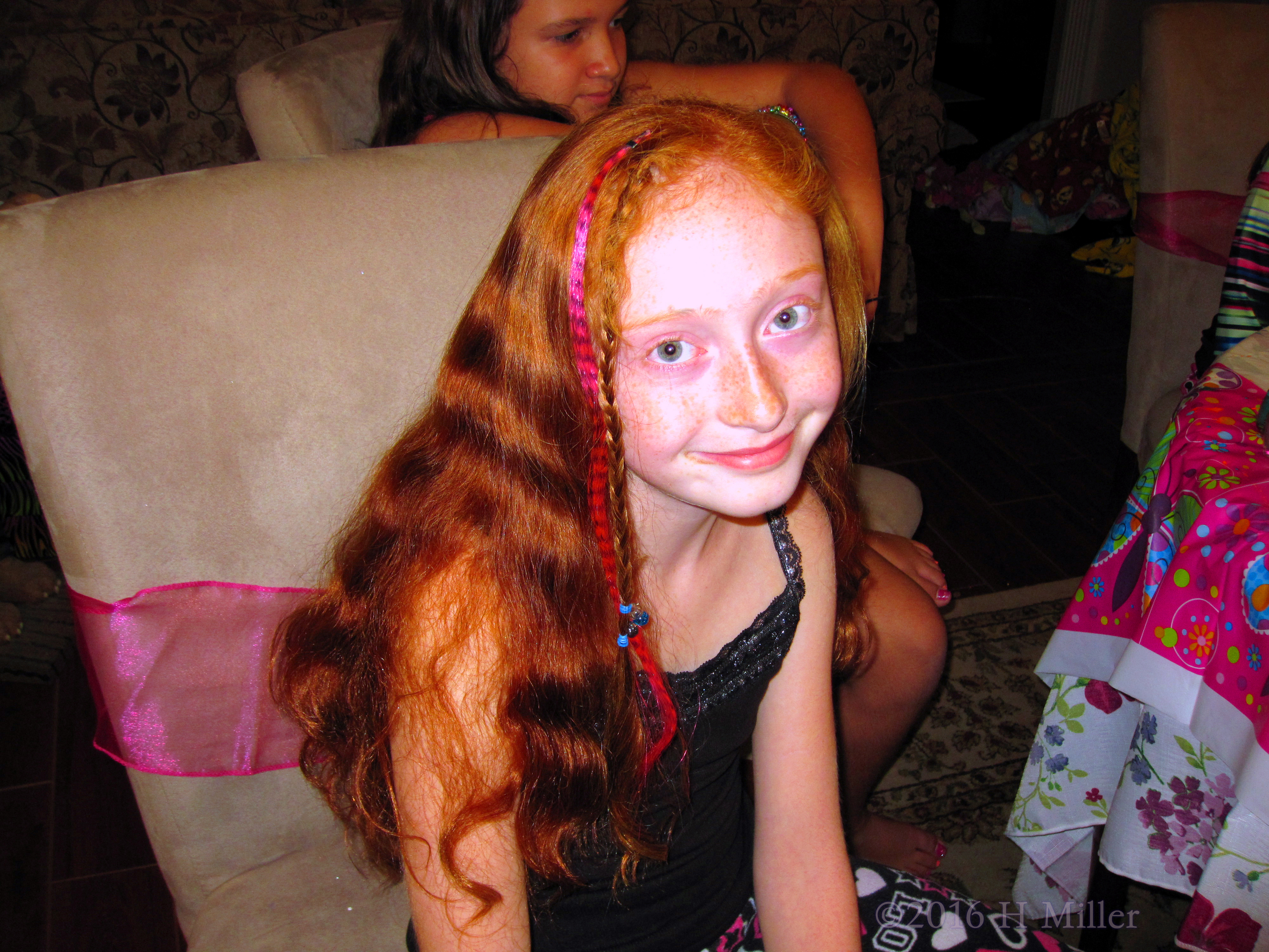 Her Hair Looks Great With Two New Kids Braids. 