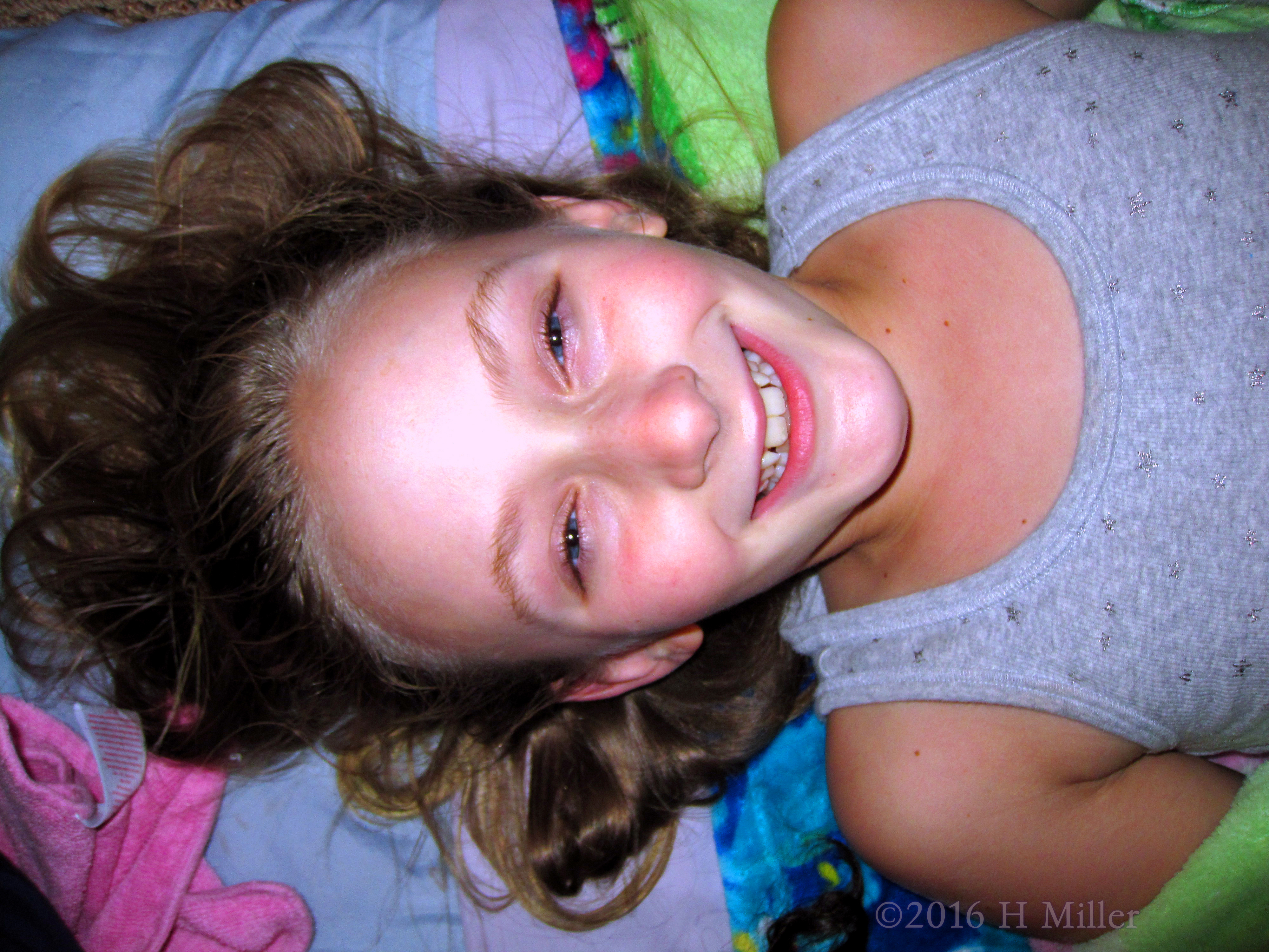 She's Super Happy For Home Facials! She's Super Happy For Home Facials!