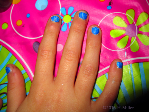 Classic Blue Mini Manicure