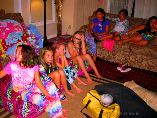 Hanging Out With Friends At The End Of The Party. Hanging Out With Friends At The End Of The Party.