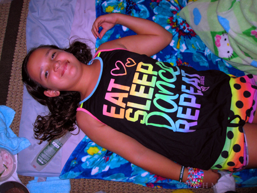 She's Ready For Her Home Kids Spa Treatment! She's Ready For Her Home Kids Spa Treatment!