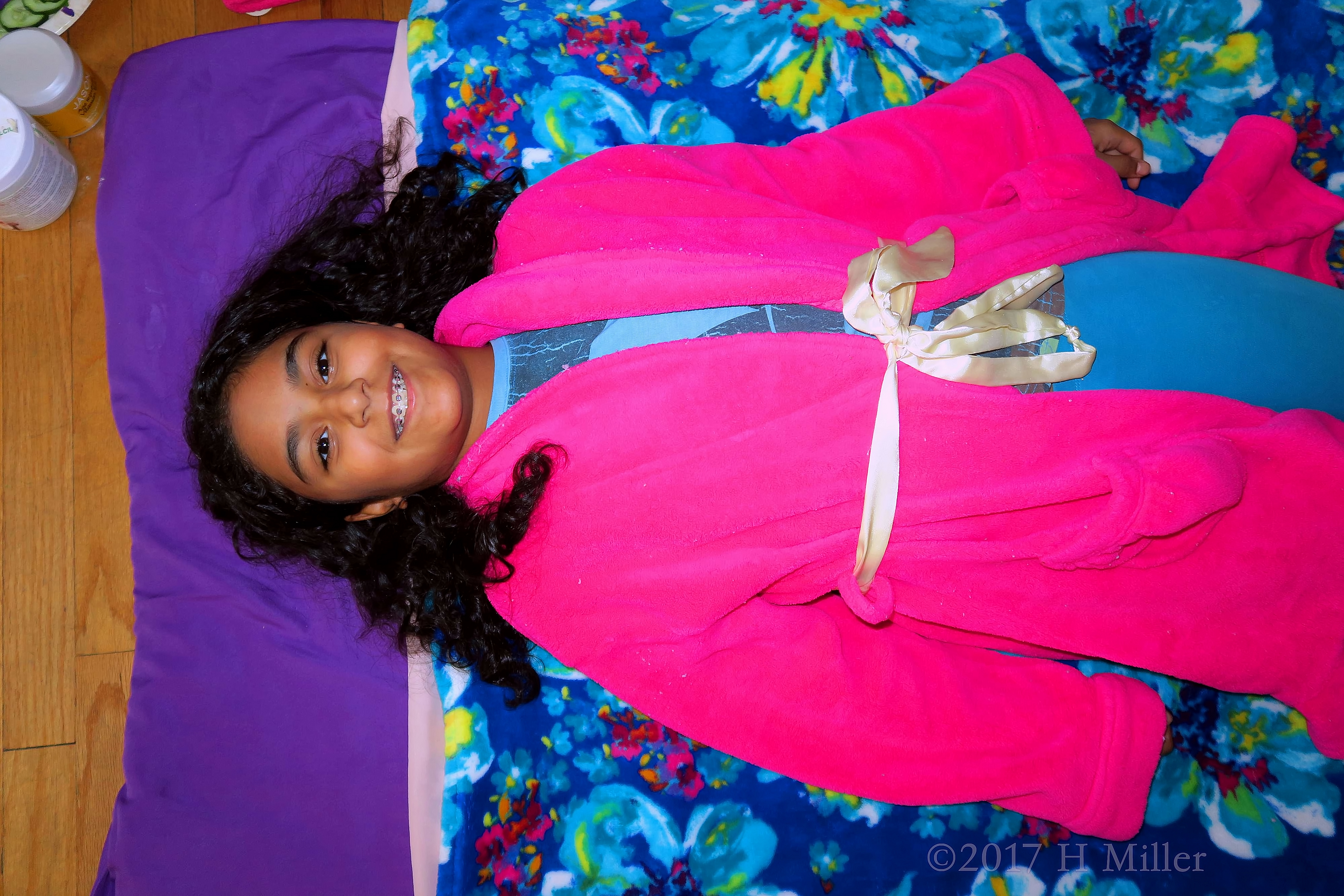 Genesis Is Ready For Her Kids Facial! Genesis Is Ready For Her Kids Facial!