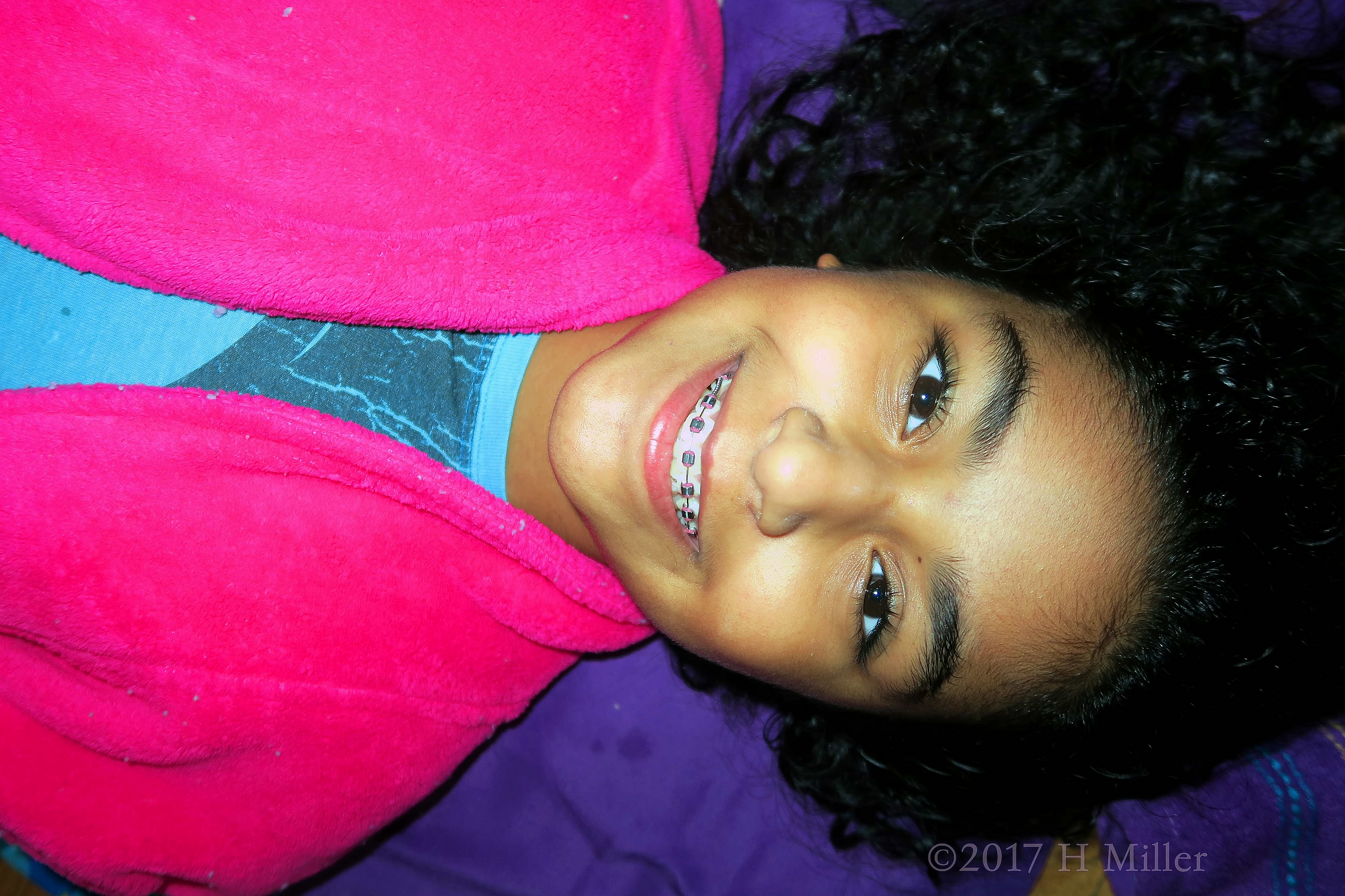 Smiling After Her Kids Facial! Smiling After Her Kids Facial!