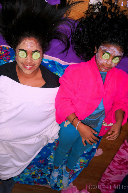 Smiling And Relaxing During Kids Facials Smiling And Relaxing During Kids Facials