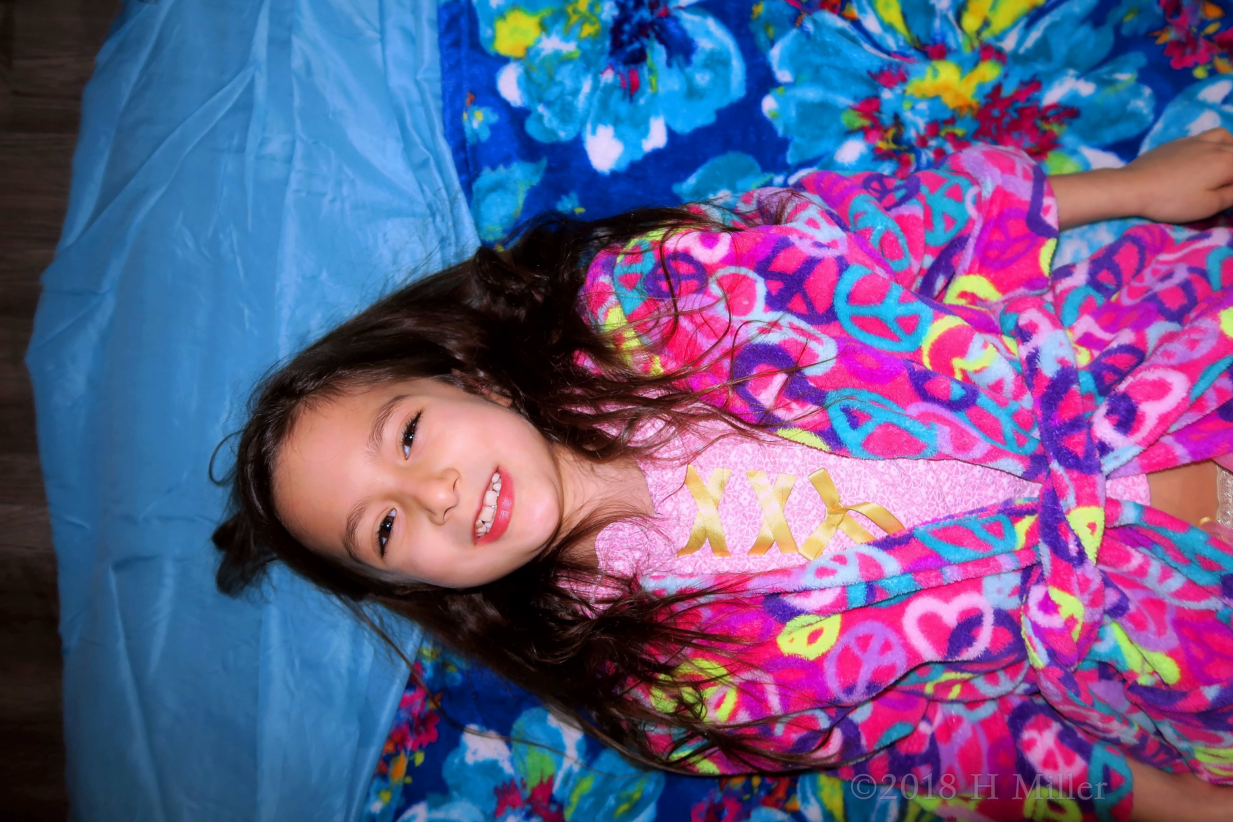 All Smiles! Party Guest Smiles For Her Kids Facial! All Smiles! Party Guest Smiles For Her Kids Facial!