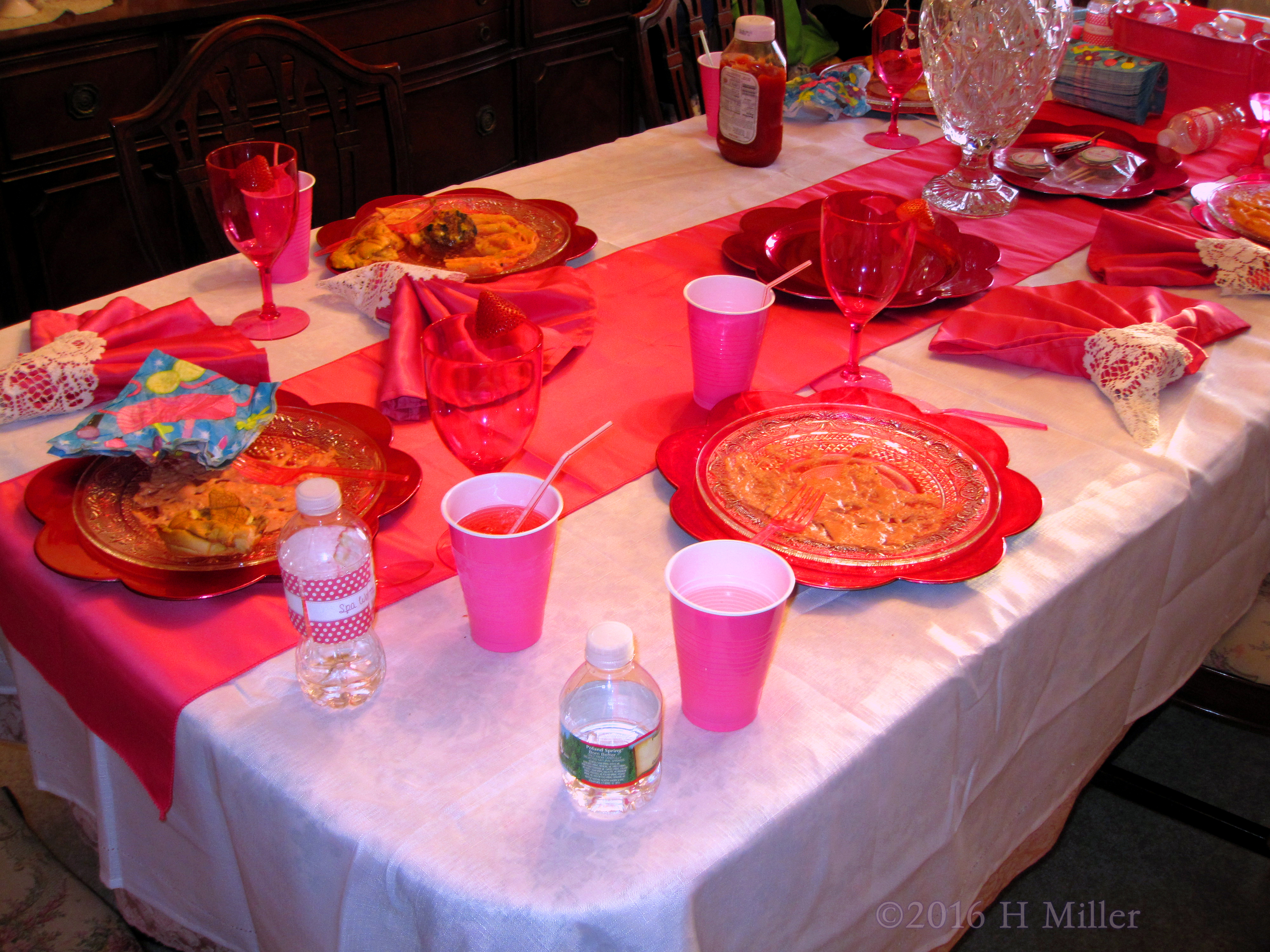 Pasta And More At The Kids Spa! YUM! Pasta And More At The Kids Spa! YUM!