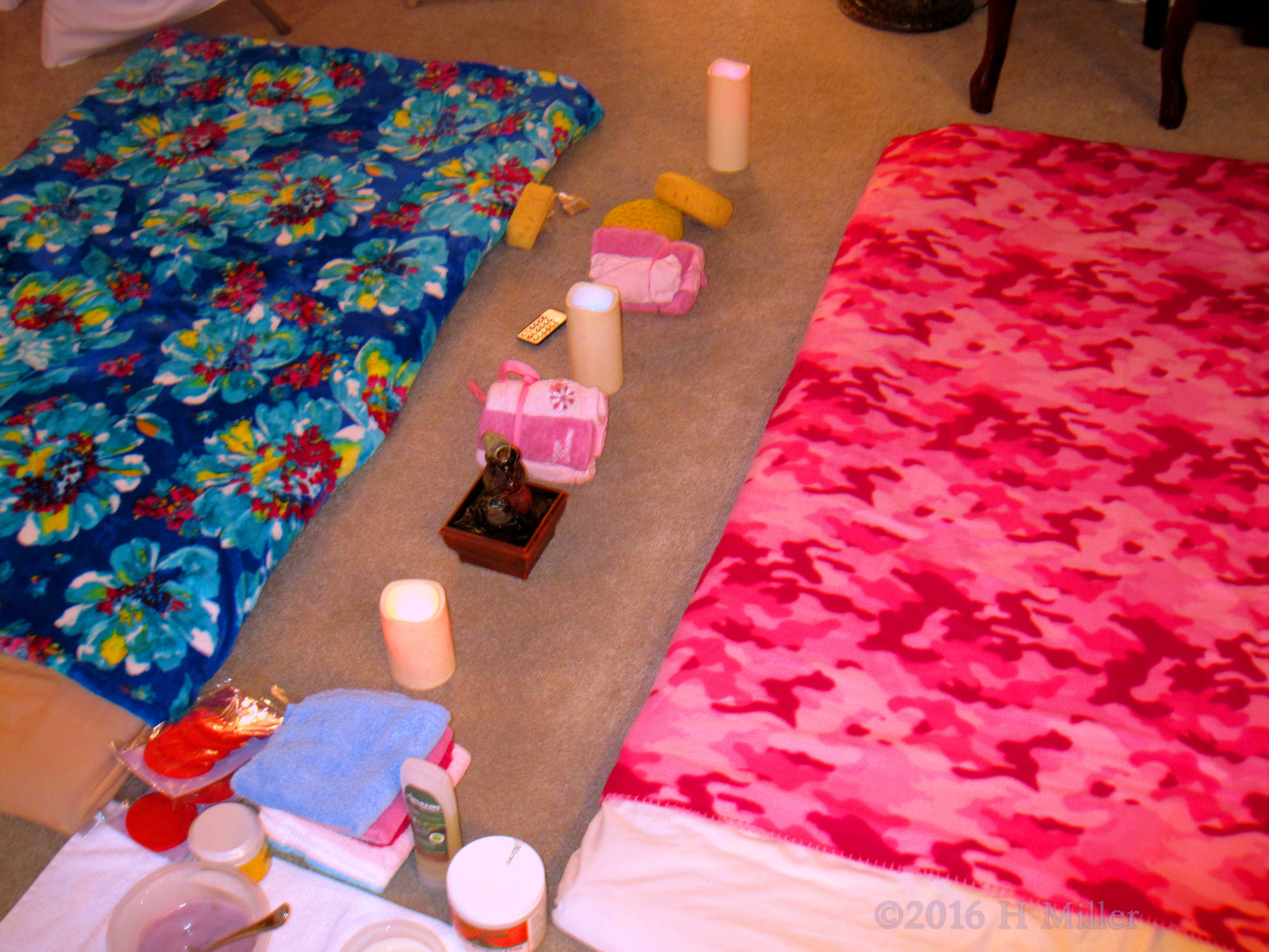 The Kids Spa Facial And Massage Area Looks Soo Calming! The Kids Spa Facial And Massage Area Looks Soo Calming!
