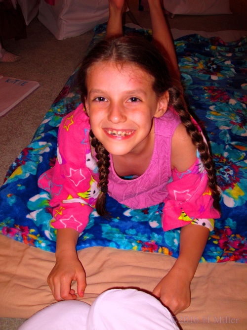 Serenity And Peace During Pediatric Massage Therapy. Serenity And Peace During Pediatric Massage Therapy.