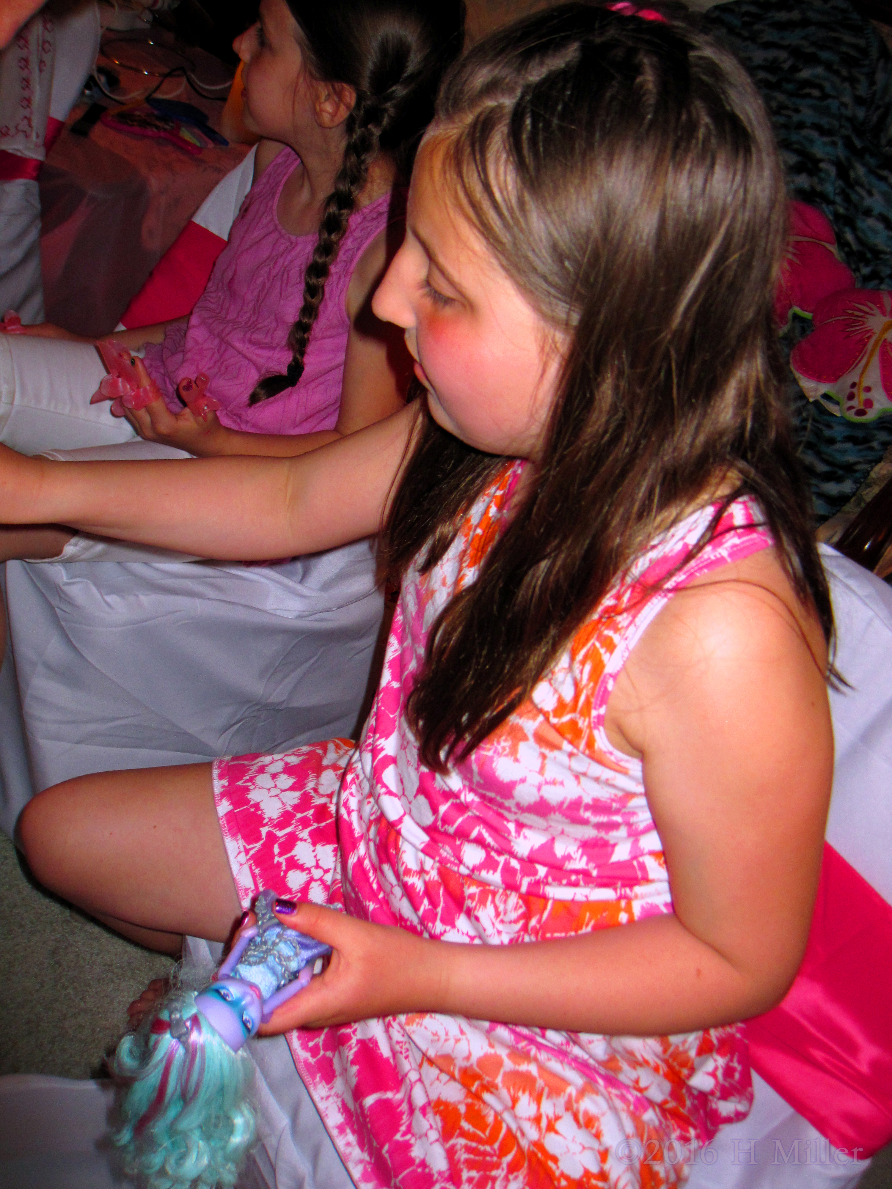 The Birthday Girl Gets Her Kids Spa Treatments! The Birthday Girl Gets Her Kids Spa Treatments!