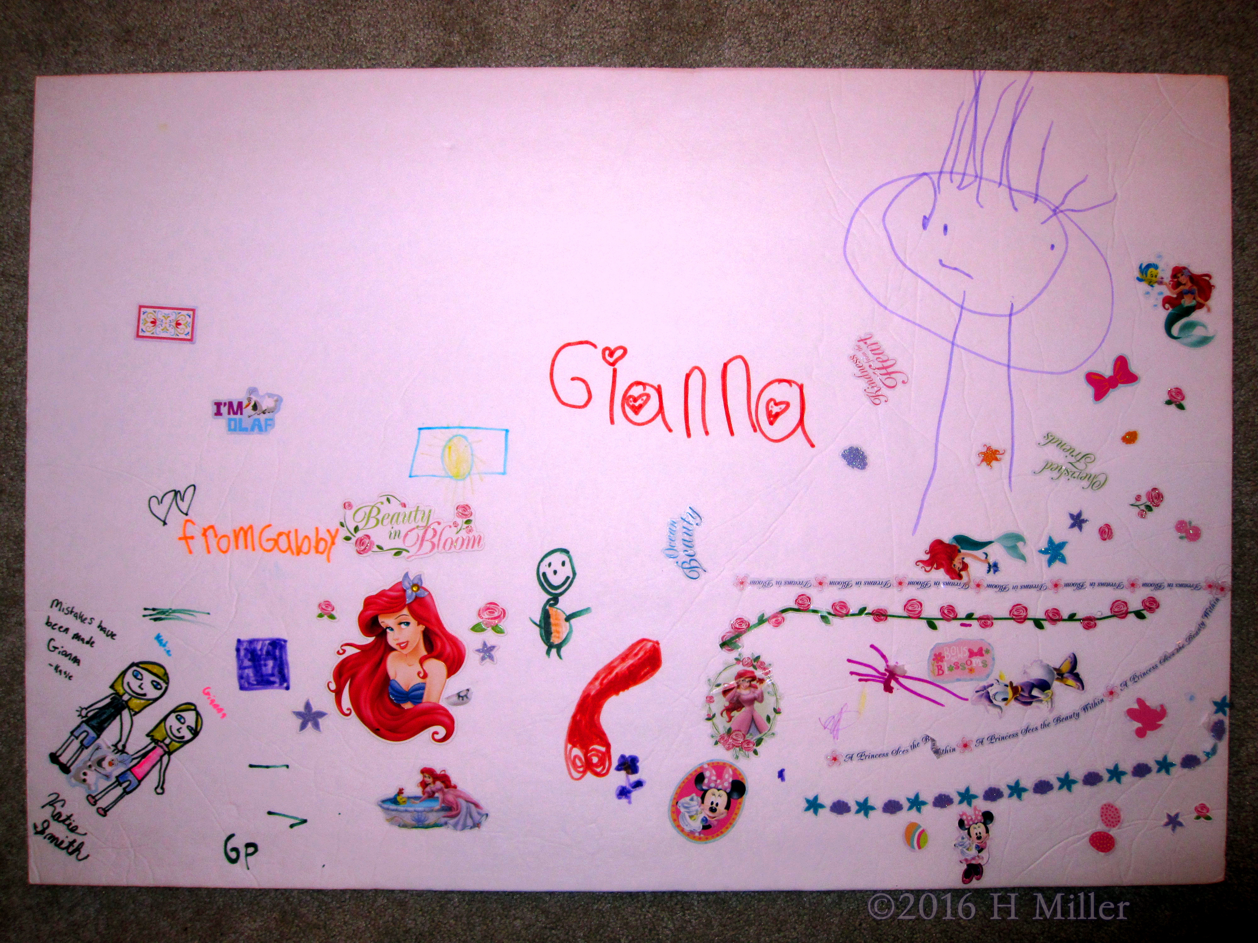 What An Awesome Spa Birthday Card Designed By Her Friends For Her 10th Spa Birthday Party! What An Awesome Spa Birthday Card Designed By Her Friends For Her 10th Spa Birthday Party!